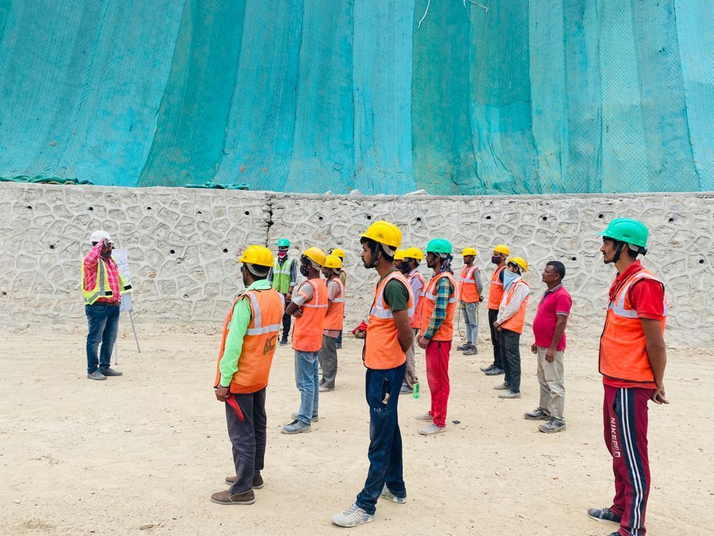 Embankment Construction using geosynthetic solutions in India